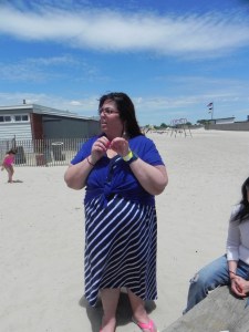 The lady of the hour!  Kim Rocha!