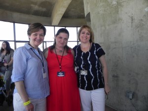 My fangirl moment of the day!!  Patricia Rasey and Lara Adrian!