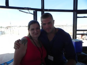 Me with the beautiful cover model Bryan Benisvy