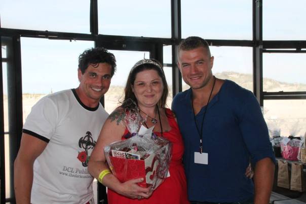 Book Obsessed Chick- BBQ 2014 with Cover Models Billy Freda and Brian Benisvy