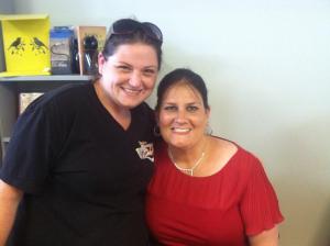 Maya Banks and I at Nora Roberts Turn The Page Book Store!