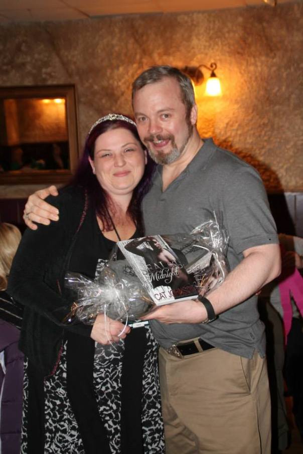 Damon Suede and I @ BOC Christmas Party